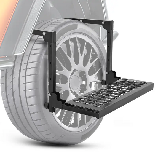 🚗 Treaptă Pliabilă Heavy-Duty: Acces Sigur pe Portbagaj! 🛠️