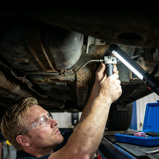 🔧 Kit Profesional de Evazare a Conductelor de Frână – Precizie și Siguranță Maximă 🚗
