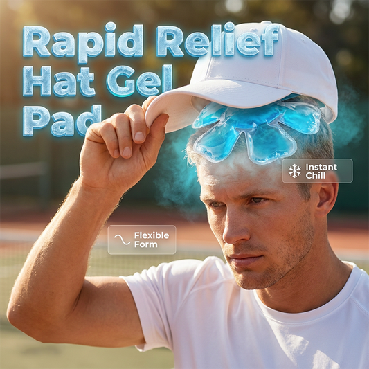 🧊 Pachet de Gheață Reutilizabil pentru Pălărie – Răcoare Portabilă și Confort pe Căldură ☀️