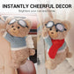 🧸✨ Suport de Șervețele Auto în Formă de Ursuleț de Plus | Design Adorabil & Confort pentru Călătorii Tale 🚗💕
