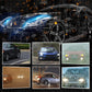 ✨ Set de 2 Bare LED Auto cu Telecomandă | Iluminare Vibrantă & Control Simplu la Distanță 🚗💡