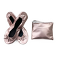 👠✨ Pantofi Balet Eleganți și Pliabili pentru Femei | Stil Rafinat & Confort pentru Orice Ocazie 🩰👜