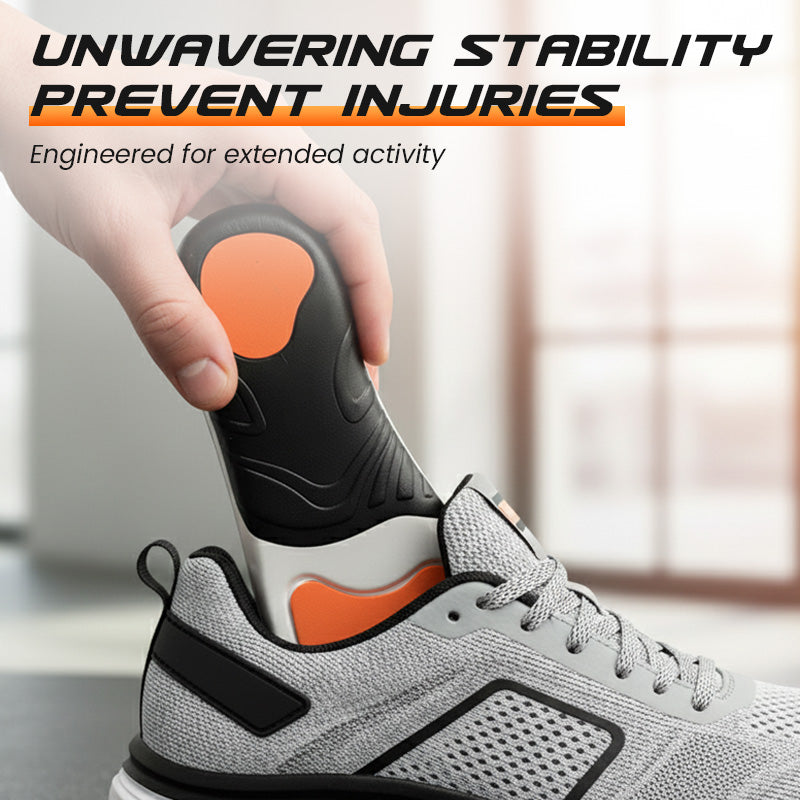🦶Ergonomic Arch Support, Relieves Fatigue🚶 Arch Support Insoles – High-Density Cushioning | Perfect for Prolonged Standing & Walking, Reduces Foot Pressure ✨