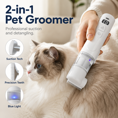 ⌛LIMITED TIME PRICE: ONLY ￡13.99!!!🔥Electric Pet Grooming Comb🐕Keep your furry friends away from mites, fleas and tangled fur！