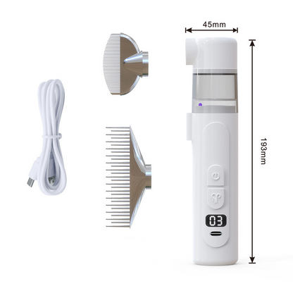 ⌛LIMITED TIME PRICE: ONLY ￡13.99!!!🔥Electric Pet Grooming Comb🐕Keep your furry friends away from mites, fleas and tangled fur！