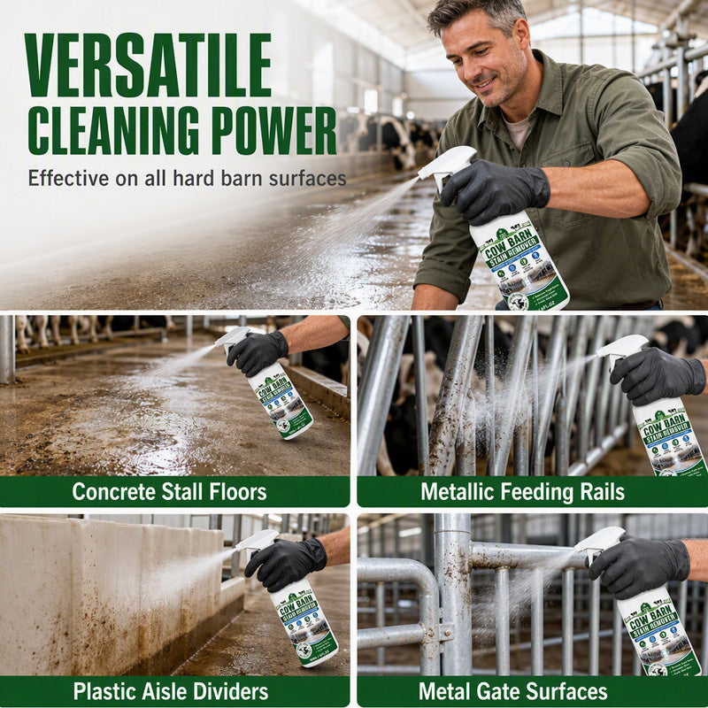 🧴Easy Spray, Everyday Convenience🚜 Farm Surface Cleaning Spray – 120ml | Convenient Spray Format, Quickly Tackles Common Farm Messes, Makes Routine Cleaning Easier ✨