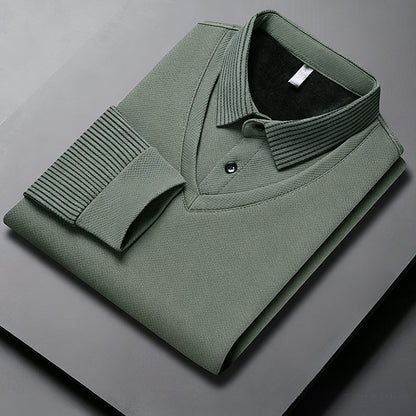 🔥High-Density Fleece, Heat-Locking Warmth – Men's Winter Thermal Top, Soft & Cozy ✨