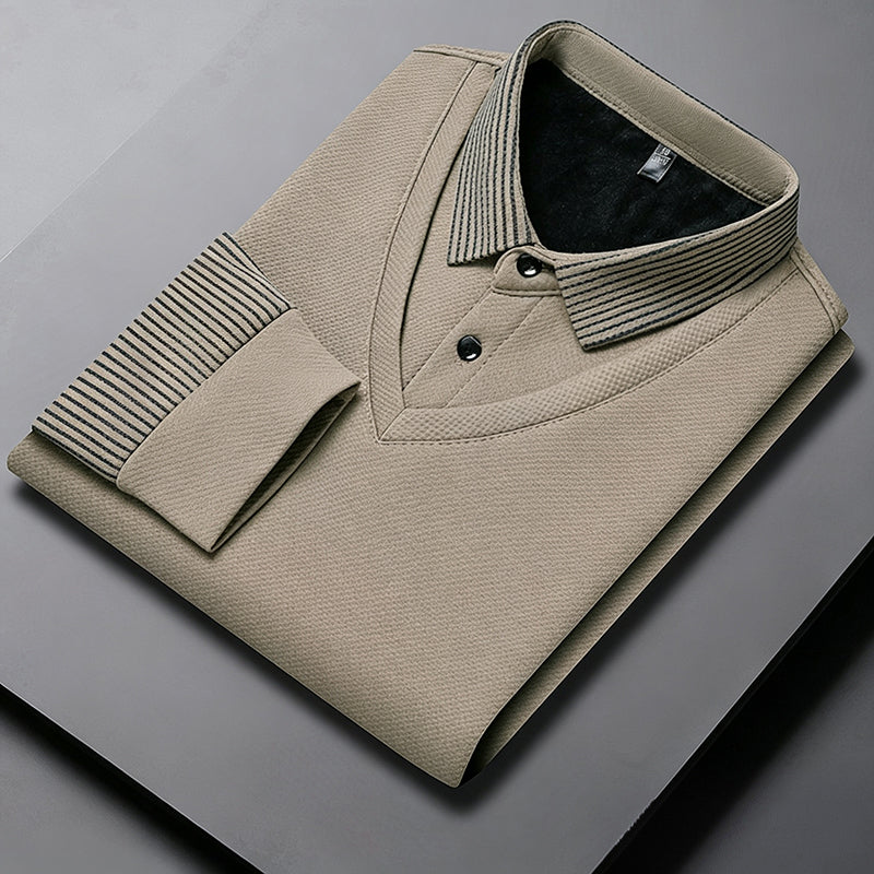 🔥High-Density Fleece, Heat-Locking Warmth – Men's Winter Thermal Top, Soft & Cozy ✨