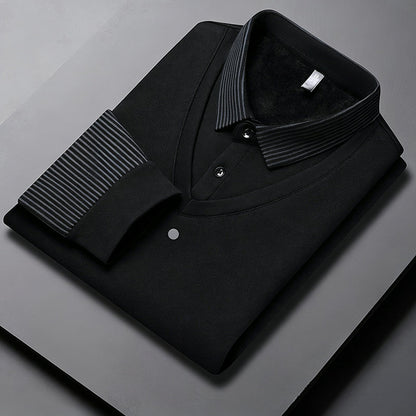 🔥High-Density Fleece, Heat-Locking Warmth – Men's Winter Thermal Top, Soft & Cozy ✨