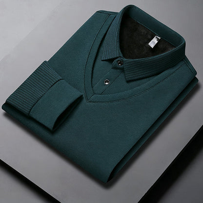 🔥High-Density Fleece, Heat-Locking Warmth – Men's Winter Thermal Top, Soft & Cozy ✨