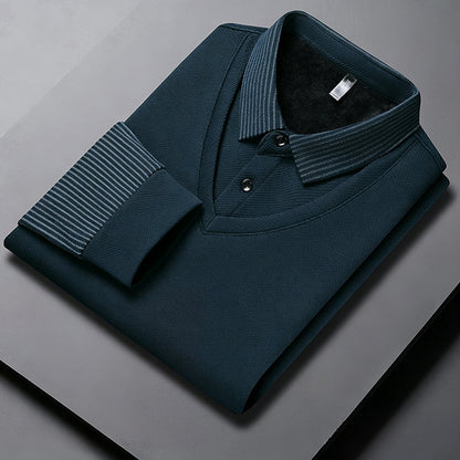 🔥High-Density Fleece, Heat-Locking Warmth – Men's Winter Thermal Top, Soft & Cozy ✨