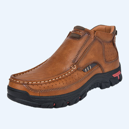 👞 Step In & Go | Men's Comfortable Slip-On PU Leather Shoes⚡