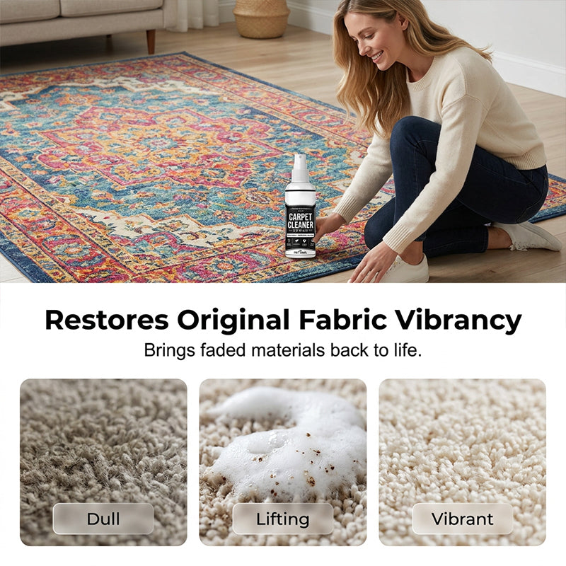 🛋️ Deep Clean Carpet Spray – Industrial-Strength Formula | Perfect for Auto Interiors, Sofas & Rugs, Effortless Stain Removal ✨
