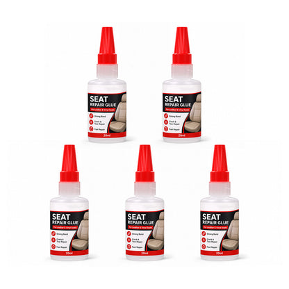 🚗Buy 2 Get 1 Free! Quick Dry Car Seat Leather Repair Glue‑ Precision Nozzle Vinyl & Leather Adhesive, Permanent Bond Repair Glue for Car Seats, Sofas & Leather Furnitures