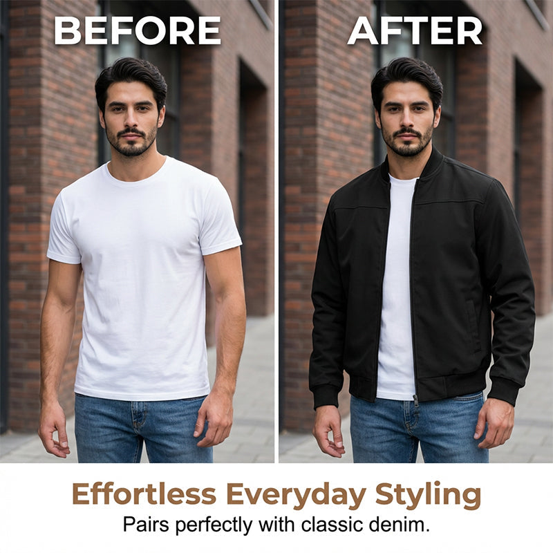 🤠Classic Western, Retro Casual – Men's Classic Western Zip-Up Jacket ✨