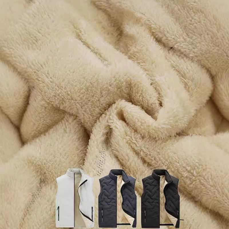🧥 Men's Winter Warm Quilted Vest – Skin-Friendly & Breathable, Slim Fit | Effortless Layering, Multiple Sizes ✨
