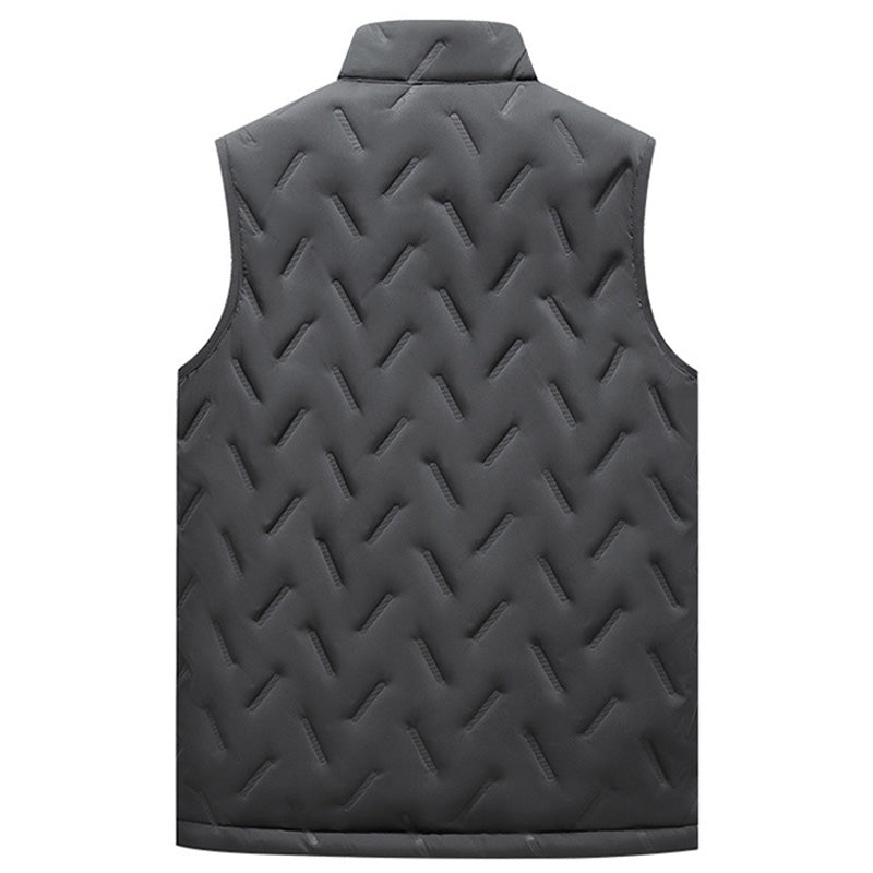 🧥 Men's Winter Warm Quilted Vest – Skin-Friendly & Breathable, Slim Fit | Effortless Layering, Multiple Sizes ✨