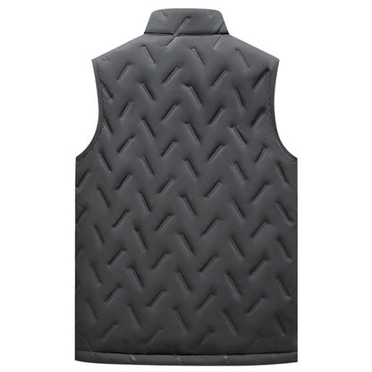 🧥 Men's Winter Warm Quilted Vest – Skin-Friendly & Breathable, Slim Fit | Effortless Layering, Multiple Sizes ✨