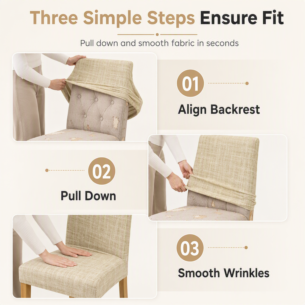 ⏳Limited-time 58% off⏰Universal Stretch Plaid Chair Cover – Protective, Easy Fit 🪑🧺