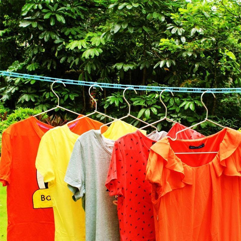 🎃Buy 1 Get 1 Free!🔥Portable Non-Slip Washing Line with Hanger Loops – 8m/10m