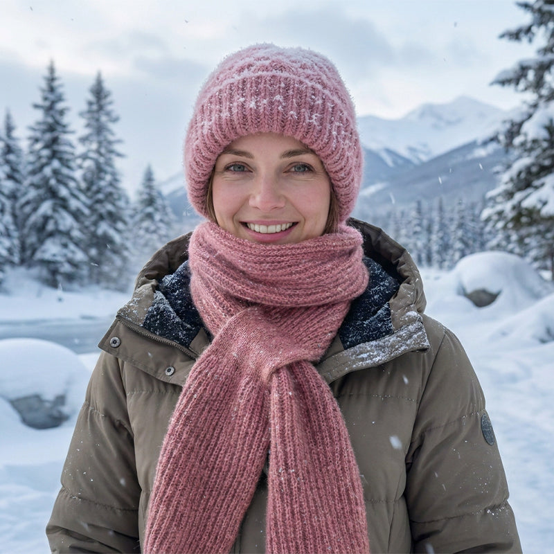 🧣All-in-One Warmth, Full Protection🧤 Hooded Scarf – Hat, Hood & Neck Warmer in One | Thick Plush Lining, Full Ear & Neck Coverage ✨
