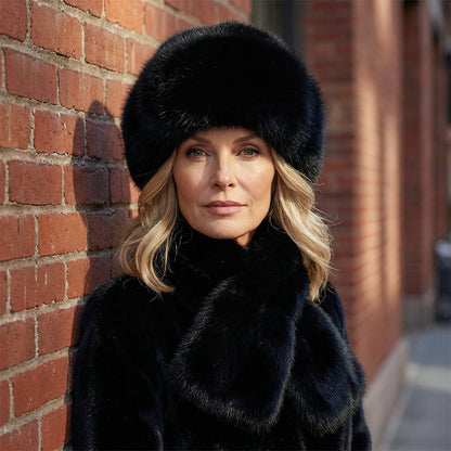 🧣Thickened Warmth, Full Cold Protection🎩 Winter Plush Scarf & Hat Set – Thick Plush & Heat Lock | Full Head & Neck Coverage, Blocks Severe Cold ✨