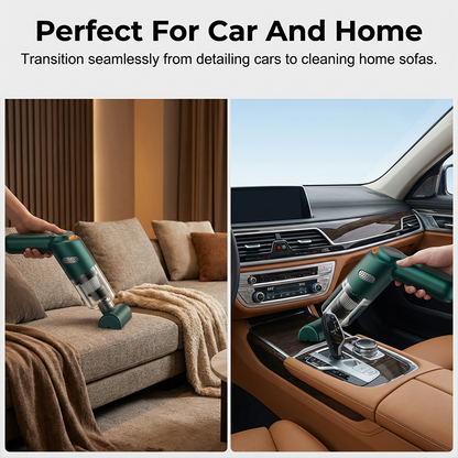 High-Power Cordless Vacuum Cleaner Kit for Car