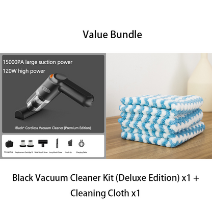 High-Power Cordless Vacuum Cleaner Kit for Car