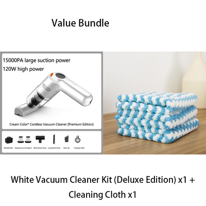 High-Power Cordless Vacuum Cleaner Kit for Car
