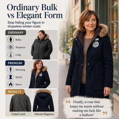 🧥 Women's Parka Jacket – Hooded Design & Warm Lining | Wind & Cold Protection, Easy Outings ✨