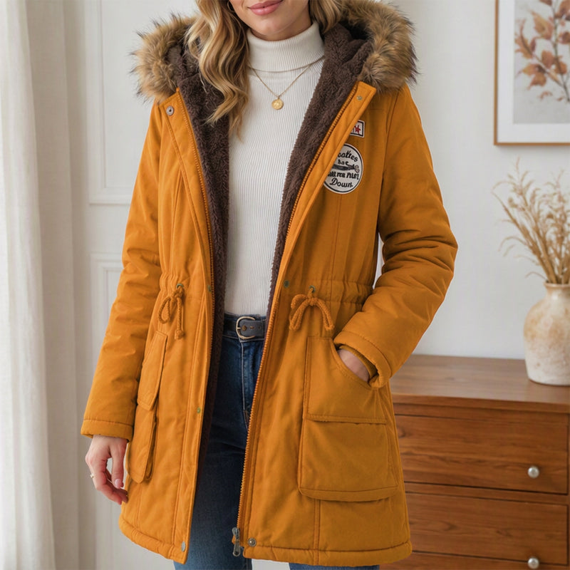 🧥 Women's Parka Jacket – Hooded Design & Warm Lining | Wind & Cold Protection, Easy Outings ✨