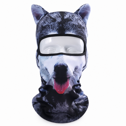 🌬️Windproof & Breathable, Elastic Fit🧑‍🤝‍🧑 Unisex Animal Balaclava – Flatlock Stitching & Standard Size | Perfect for Skiing, Cycling, Climbing & Running, All-Day Comfort & Protection ✨