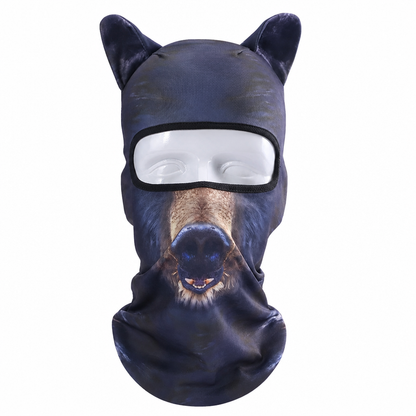 🌬️Windproof & Breathable, Elastic Fit🧑‍🤝‍🧑 Unisex Animal Balaclava – Flatlock Stitching & Standard Size | Perfect for Skiing, Cycling, Climbing & Running, All-Day Comfort & Protection ✨