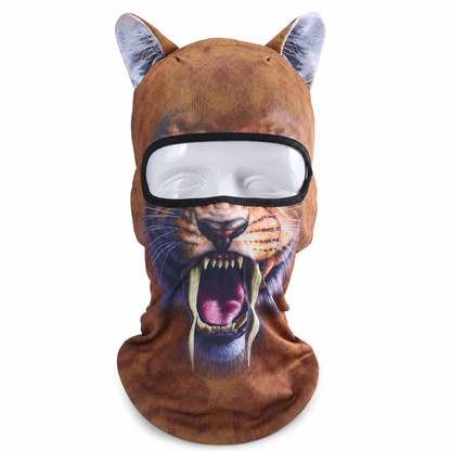 🌬️Windproof & Breathable, Elastic Fit🧑‍🤝‍🧑 Unisex Animal Balaclava – Flatlock Stitching & Standard Size | Perfect for Skiing, Cycling, Climbing & Running, All-Day Comfort & Protection ✨
