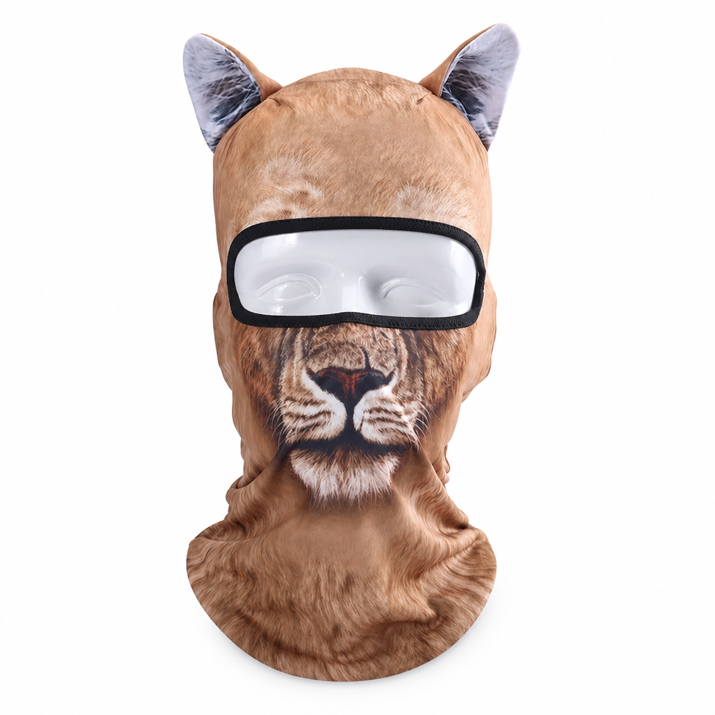 🌬️Windproof & Breathable, Elastic Fit🧑‍🤝‍🧑 Unisex Animal Balaclava – Flatlock Stitching & Standard Size | Perfect for Skiing, Cycling, Climbing & Running, All-Day Comfort & Protection ✨