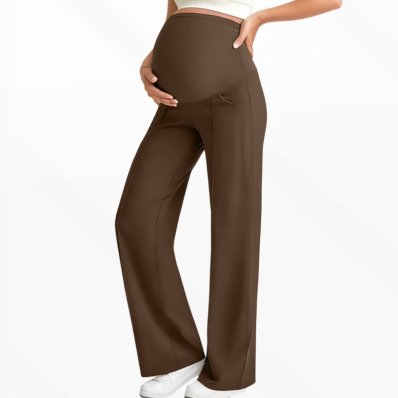 🤰High-Waist Bump Support, Maternity Comfort – Pregnancy Lounge Pants, Secure & Cozy ✨