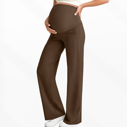 🤰High-Waist Bump Support, Maternity Comfort – Pregnancy Lounge Pants, Secure & Cozy ✨