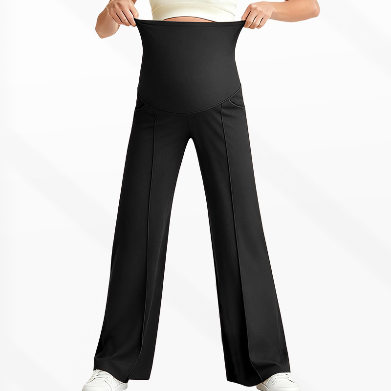 🤰High-Waist Bump Support, Maternity Comfort – Pregnancy Lounge Pants, Secure & Cozy ✨