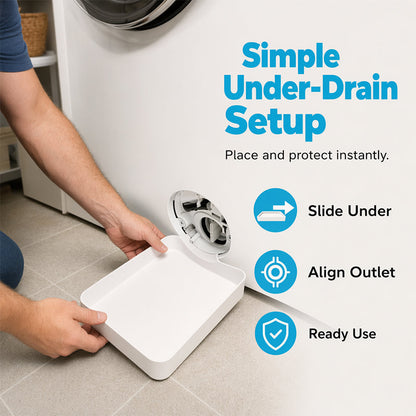 🌟LAST DAY SALE: ONLY ￡6.99!!🎁✨Universal Front-Load Washing Machine Drain Pan
