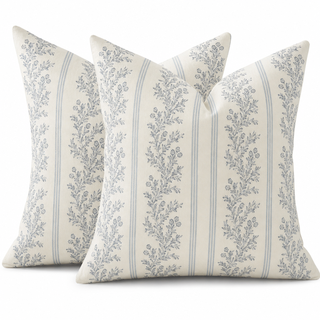 Printed Removable Throw Pillowcase