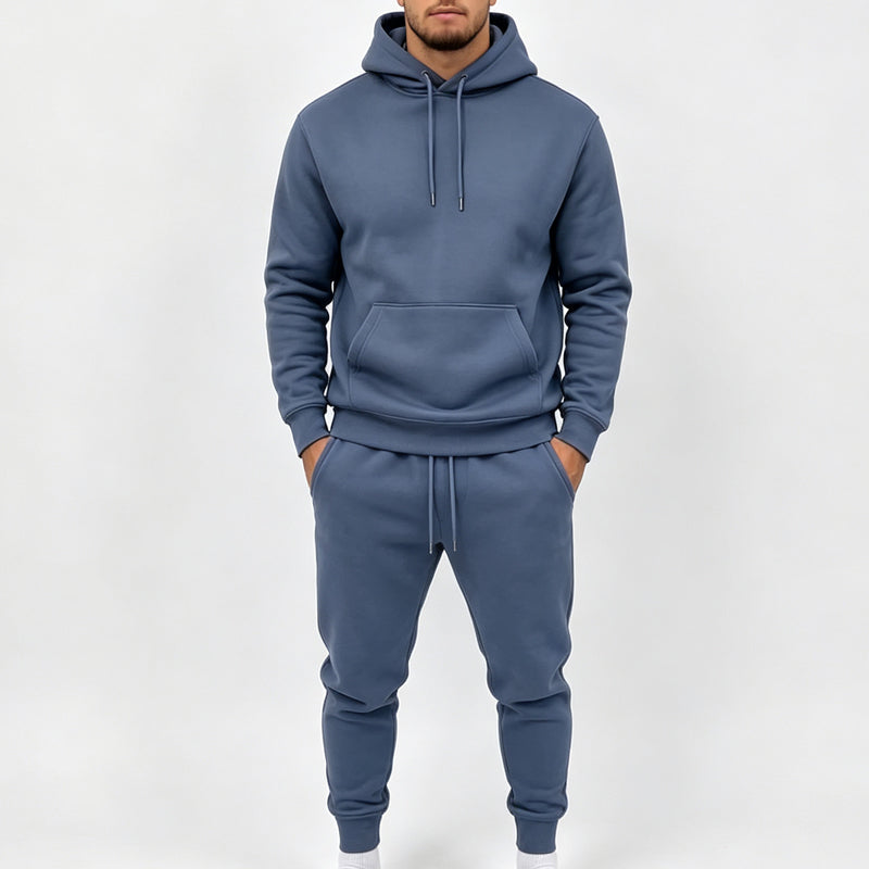 🌸Plus-Size Loose Fit, Warm & Practical🧶 Sports Hoodie & Sweatpants Set – S-5XL & Elastic Cuffs & Waistband | Cozy & Free Movement ✨