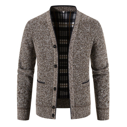 🧥Layer in Style, Fashionable Depth🧶 Men's Knit Cardigan – Classic Buttons & Multiple Colors | Perfect for Layering, Travel & Gatherings, Elevates Any Outfit ✨