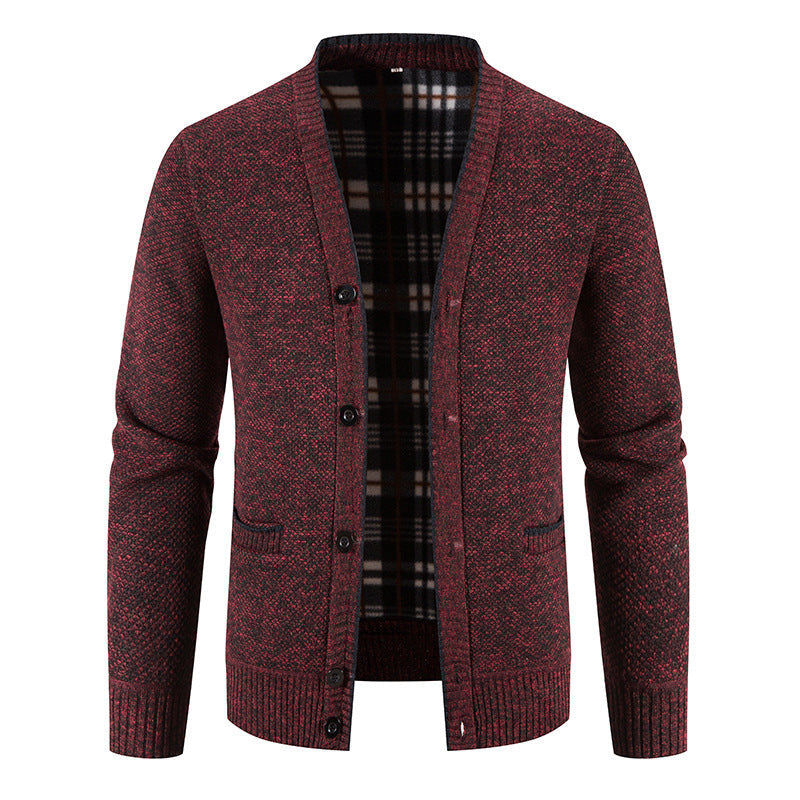 🧥Layer in Style, Fashionable Depth🧶 Men's Knit Cardigan – Classic Buttons & Multiple Colors | Perfect for Layering, Travel & Gatherings, Elevates Any Outfit ✨
