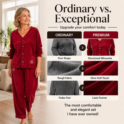 🍂Retro Corduroy, Fall & Winter Style👚 Women's Corduroy 2-Piece Set – Vintage Texture & Trendy Match | Perfect for Fall/Winter Daily, Dates & Travel, Warm & Stylish ✨