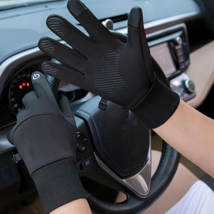 📱Sensitive Touchscreen, No Need to Remove🧤 Touchscreen Warm Gloves – Conductive Fingertips & Anti-Slip Silicone | Perfect for Daily Commute, Phone Use & Photos, Convenient & Warm ✨