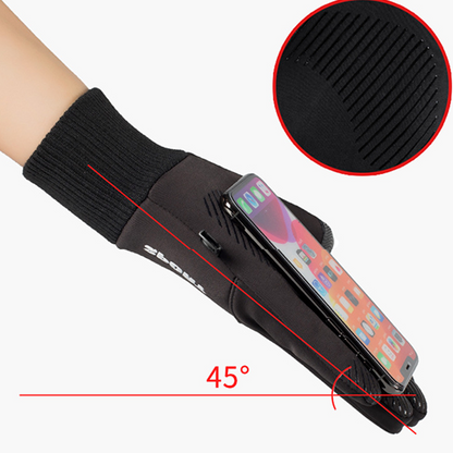 📱Sensitive Touchscreen, No Need to Remove🧤 Touchscreen Warm Gloves – Conductive Fingertips & Anti-Slip Silicone | Perfect for Daily Commute, Phone Use & Photos, Convenient & Warm ✨