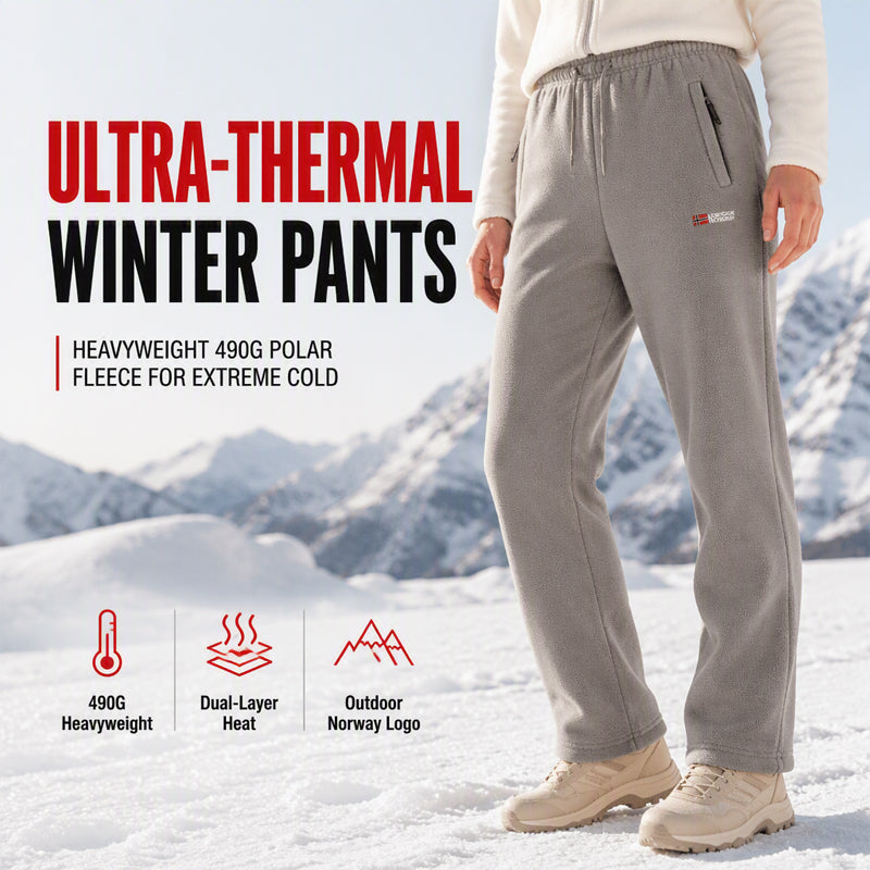 🧤 Thickened Fleece Warm Pants – XS-2XL & Color Options