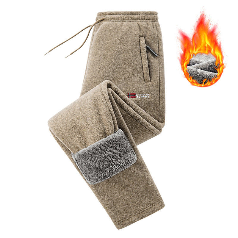 🧤 Thickened Fleece Warm Pants – XS-2XL & Color Options