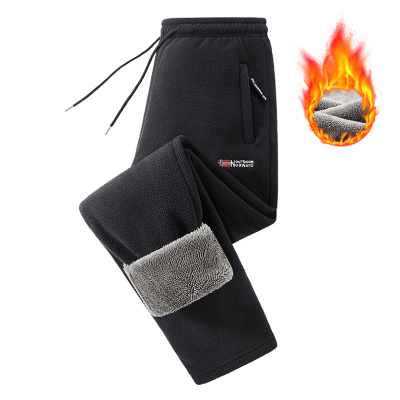 🧤 Thickened Fleece Warm Pants – XS-2XL & Color Options