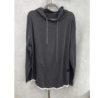 👕Modern Slim Fit, Irregular Cut🧥 Men's Modern Slim Irregular Hoodie – Dynamic Layering & Athletic Silhouette ✨